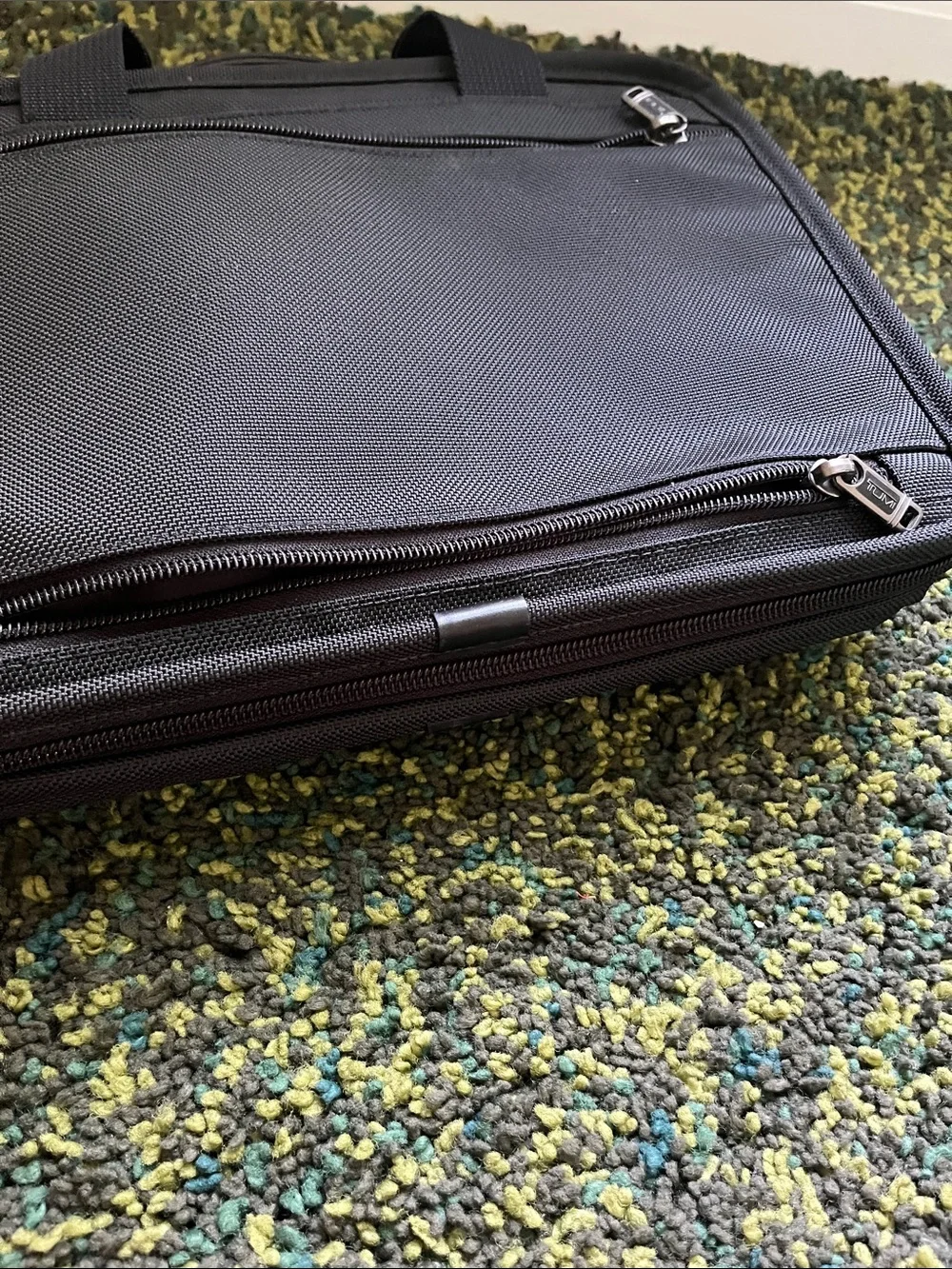 Black Men's Briefcase Laptop Bag - Tumi